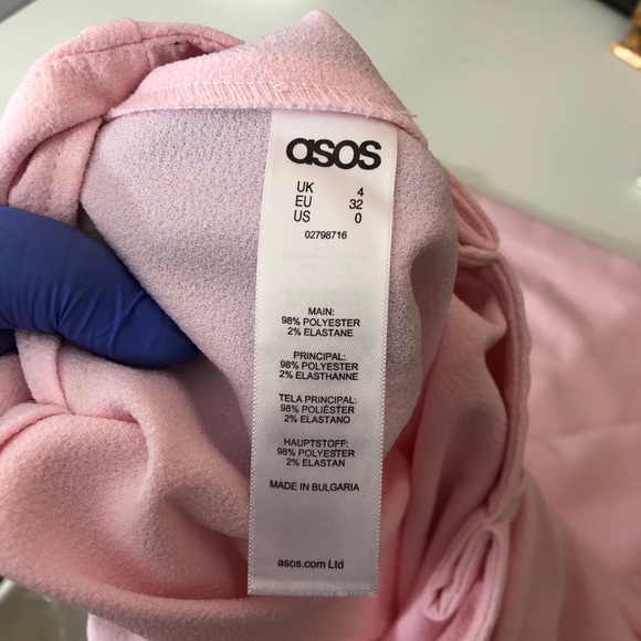 3 For $25😱 ASOS Pink Skirt Size 0 - Picture 6 of 8